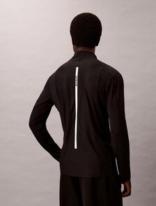 Sheer Alpaca Fine Gauge Crewneck Sweater, Black, hi-res