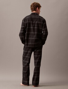 法蘭絨睡褲, 17770 BEAM PLAID+BLACK, hi-res