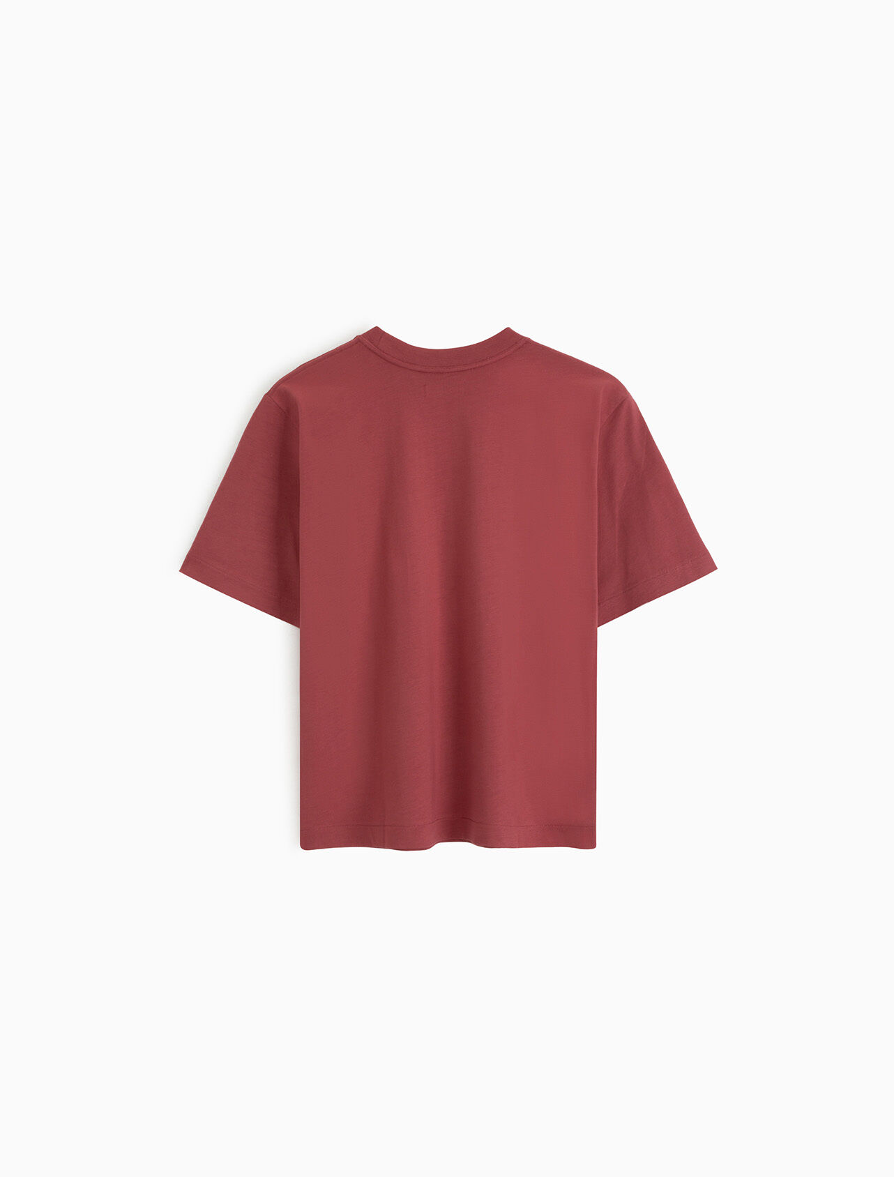Calvin klein t clearance shirt bordeaux
