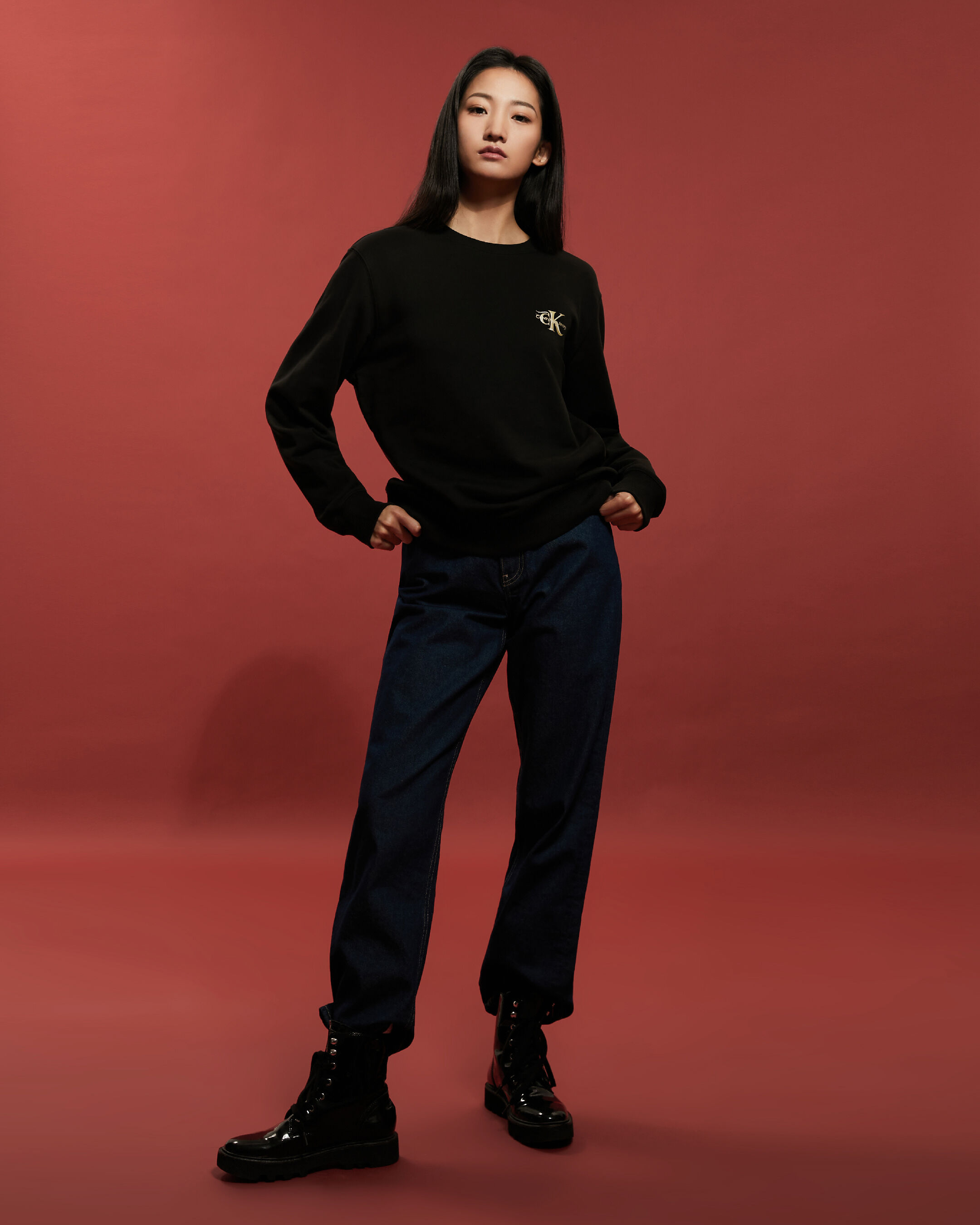 Calvin klein hoodie blue store
