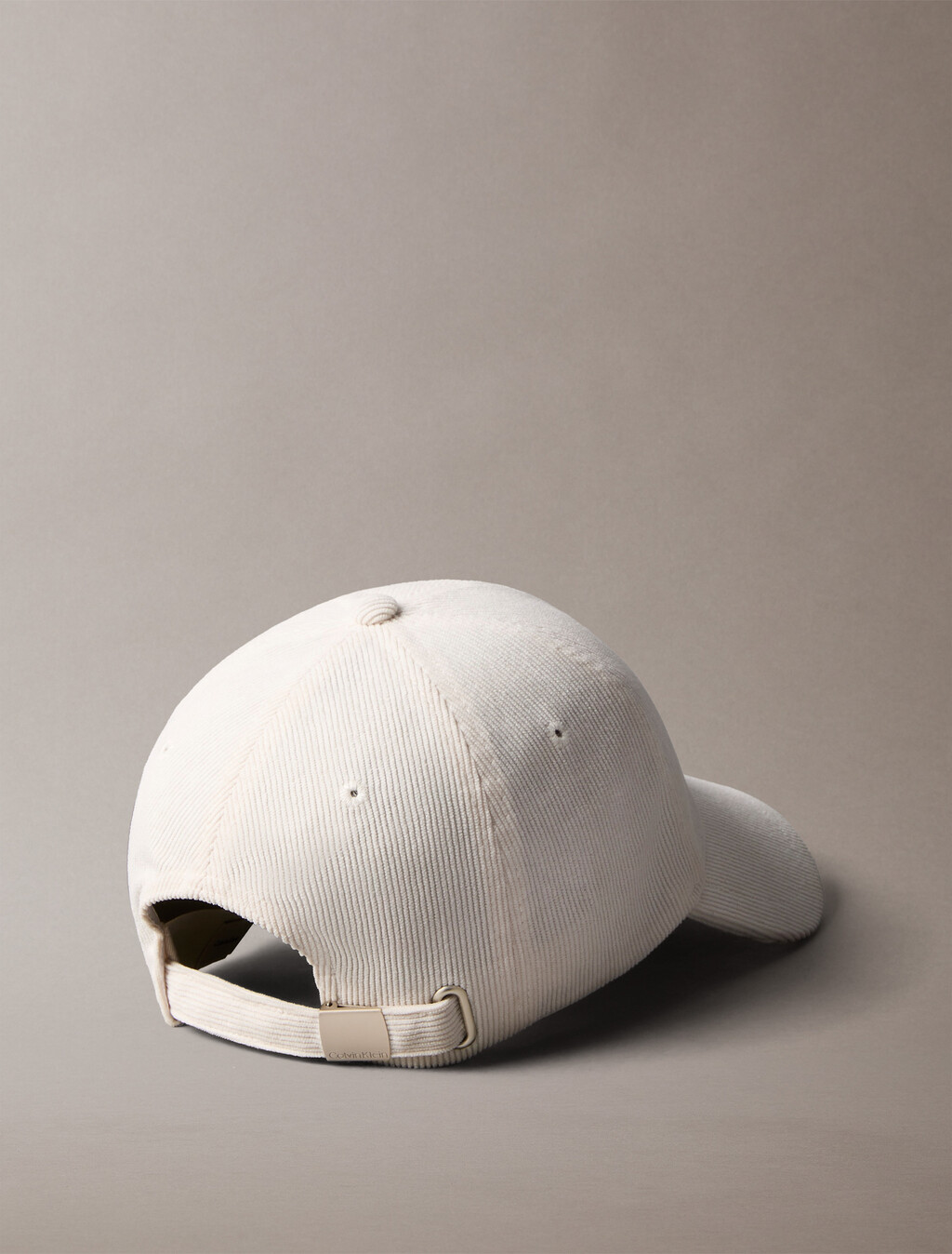 Bold Graphic Script Corduroy Baseball Cap, Light Hay, hi-res