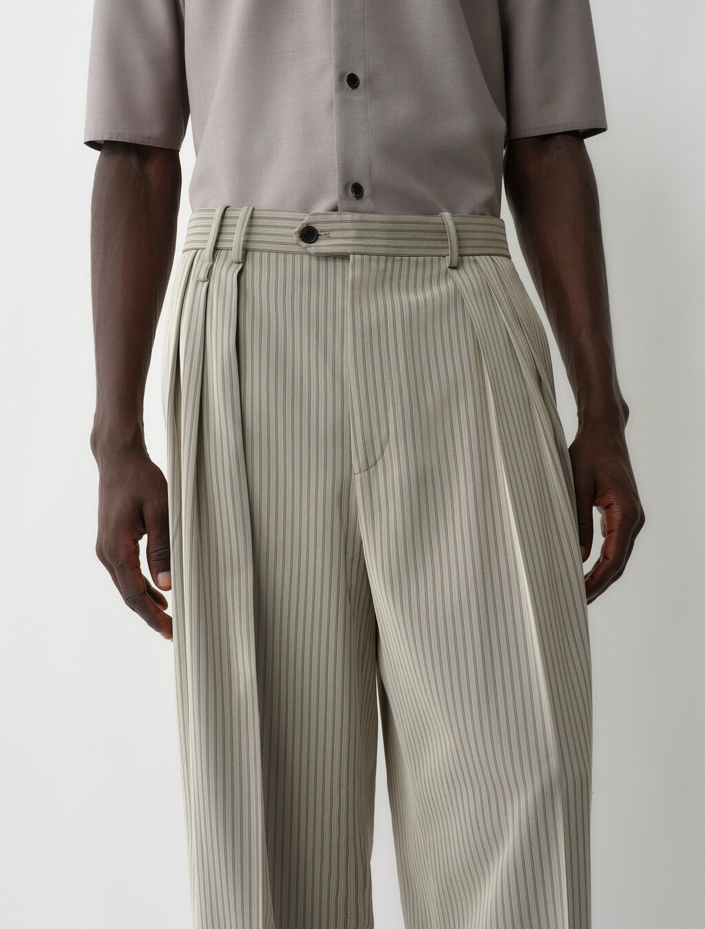 Baxter Pants, OATMEAL/ CHOCOLATE  (EUCALYPTUS), hi-res