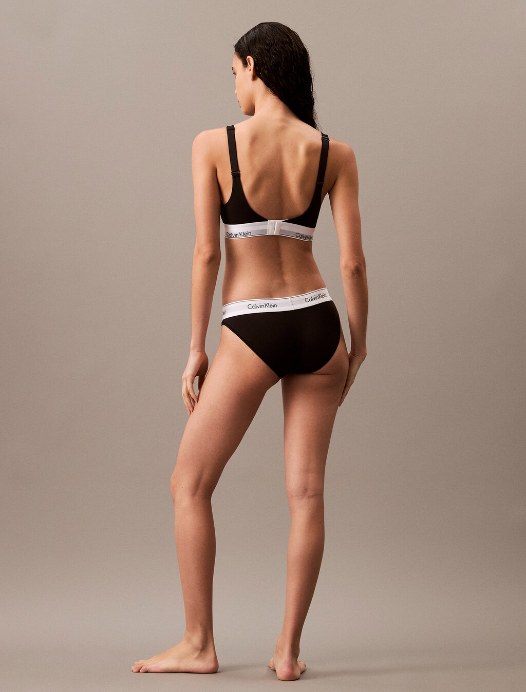 Icon Cotton 提托型無鋼圈胸罩, Black, hi-res