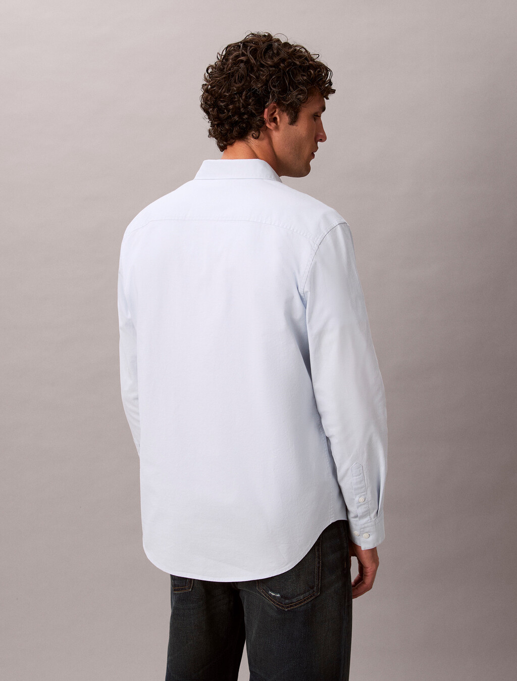 Solid Classic Oxford Button-Down Shirt, Plein Air, hi-res