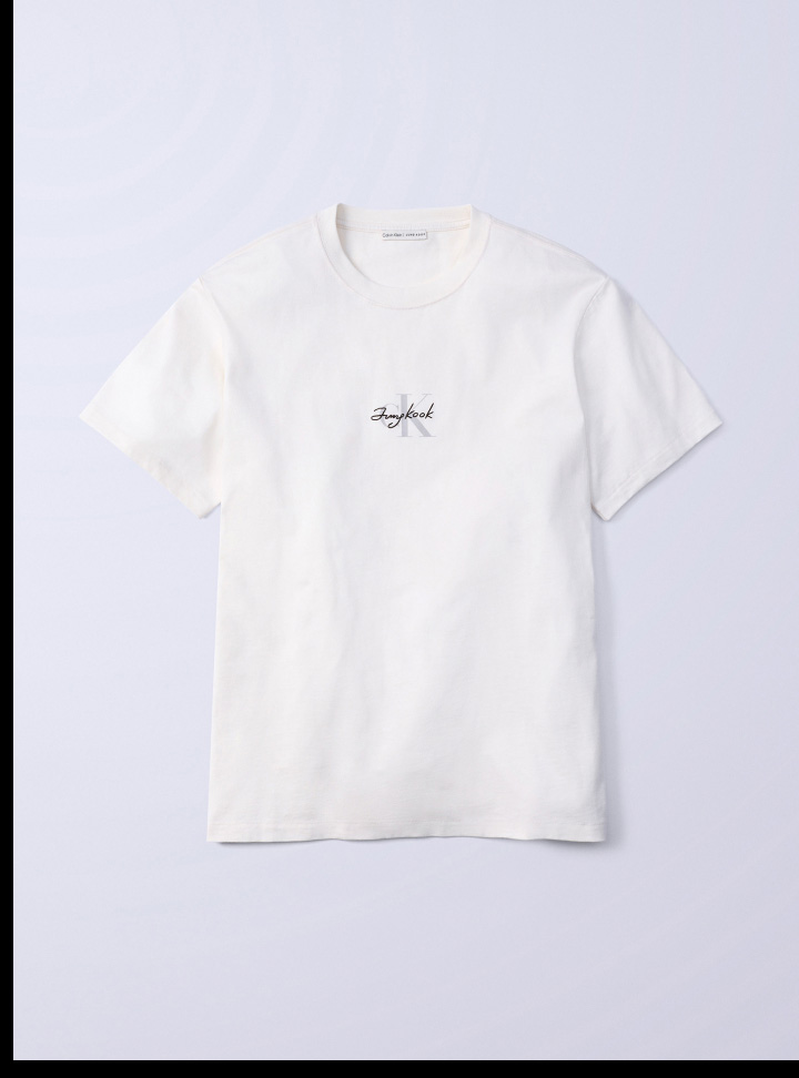 Jung Kook for Calvin Klein Monologo T-Shirt 