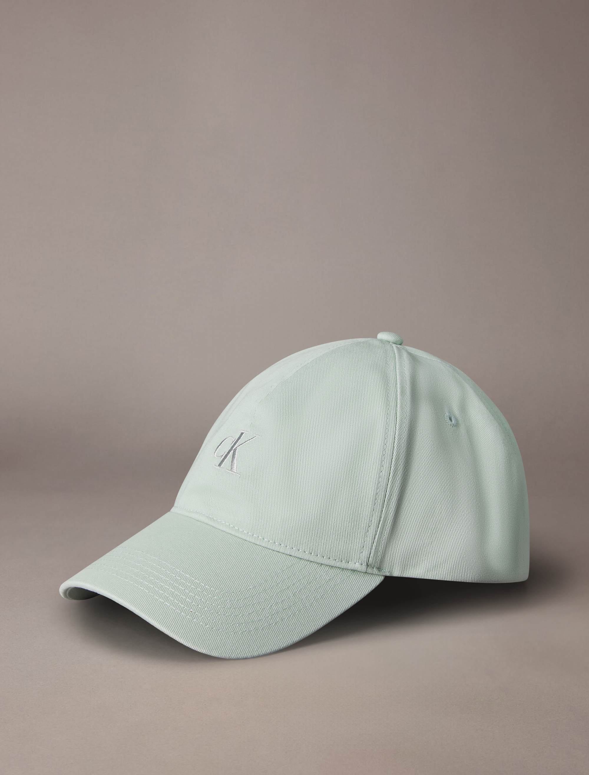 Small Monogram Baseball Cap | green | Calvin Klein Taiwan