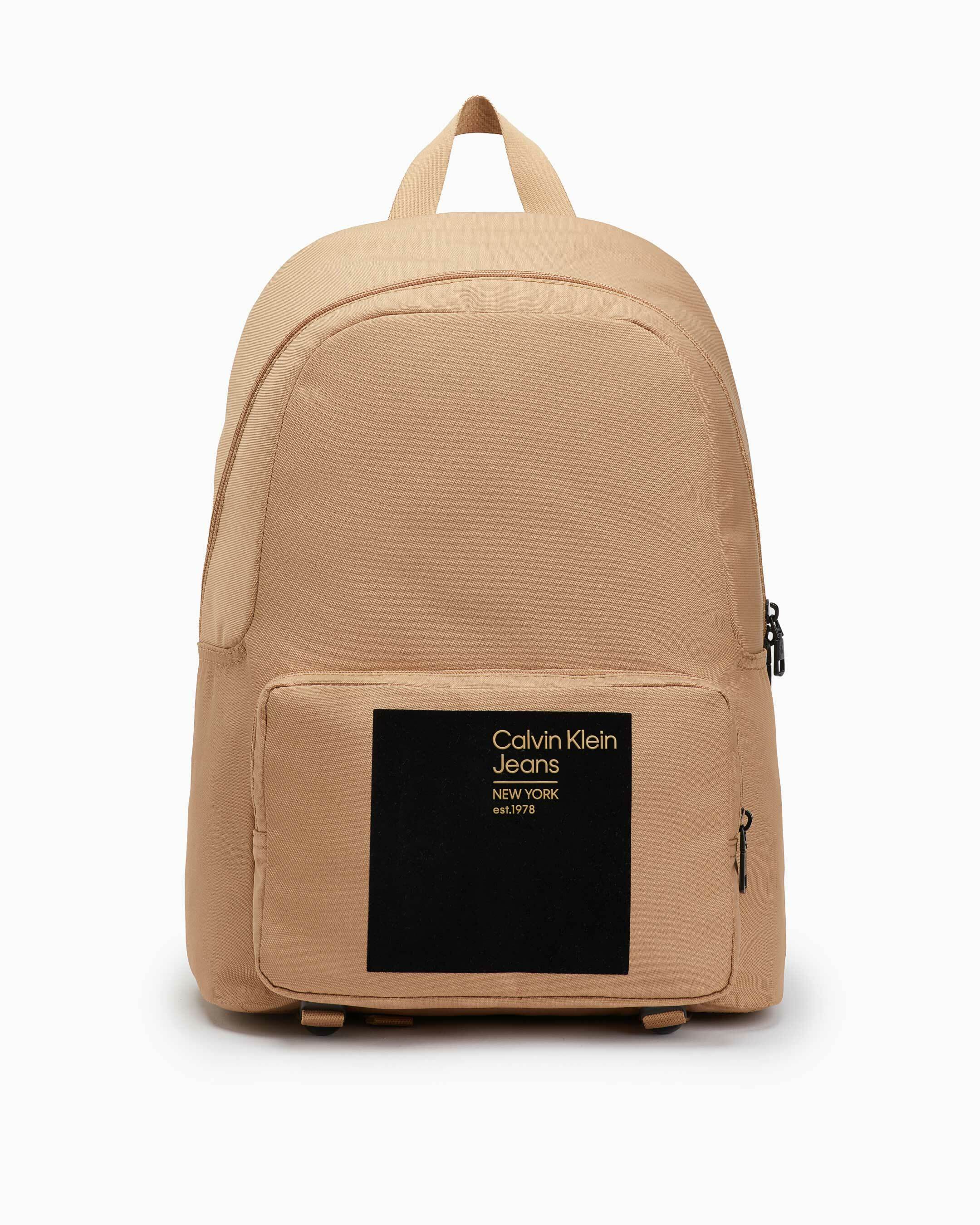 promise Basic theory Conductivity SPORT ESSENTIALS SQUARE CAMPUS BACKPACK 43 CM | brown | Calvin Klein Taiwan