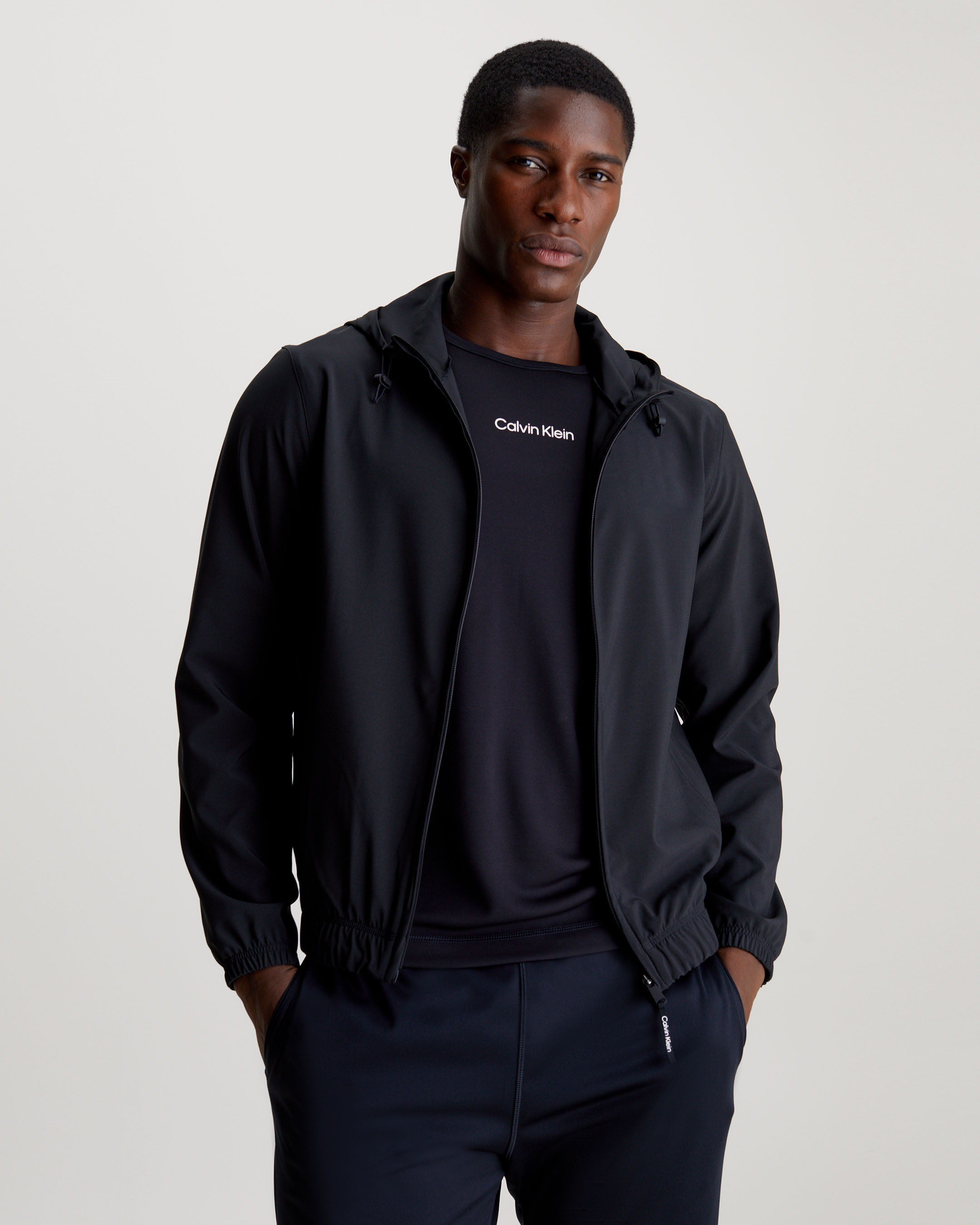 超希少【S】CRONOS STRETCH WINDBREAKERブラック 黒 CRONOS ACTIVE WINDBREAKER【BLACK】