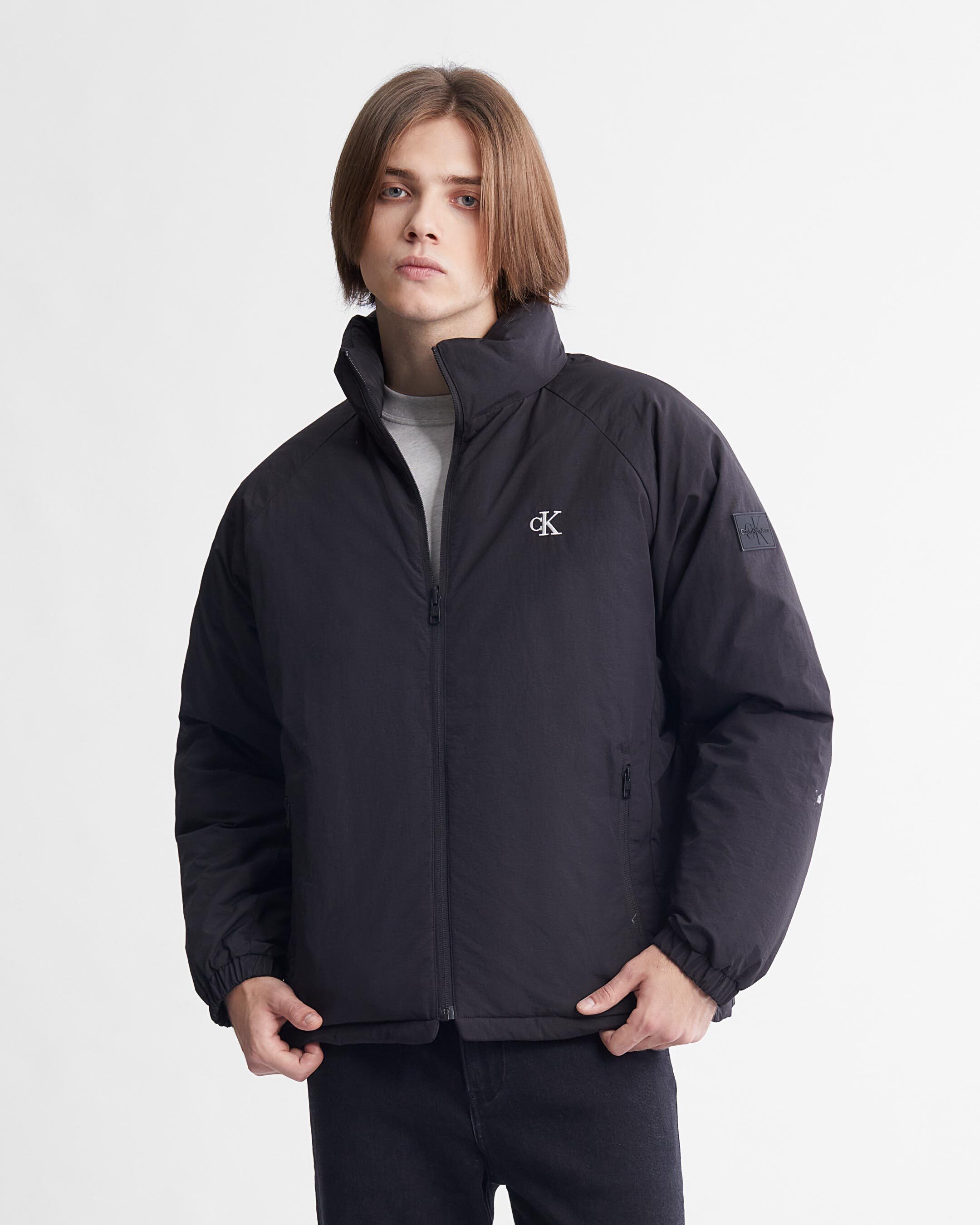 Calvin klein deals reversible puffer jacket