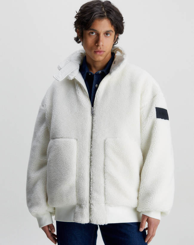 Calvin klein fleece top jacket