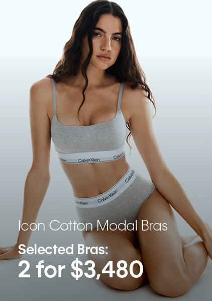 Calvin Klein Icon Cotton Modal Bras
