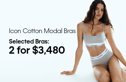 Calvin Klein Icon Cotton Modal Bras